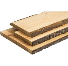 Planche en bois massif brut de chaque côté avec flache 30x260-300x1200 mm-thumb-0