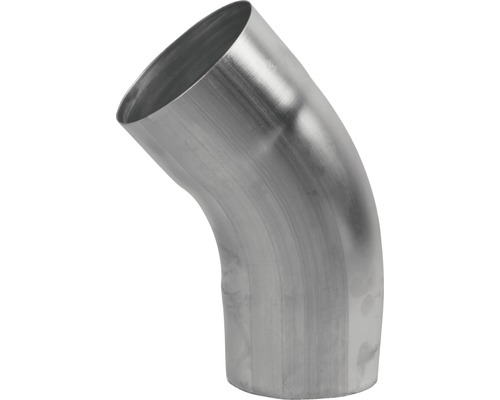 Coude pour tuyau de descente Marley aluminium rond 40 degrés DN 60 mm