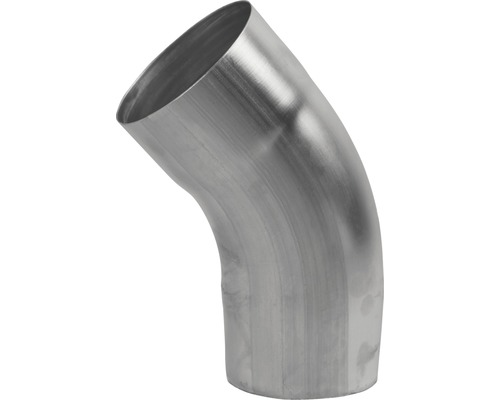 Coude pour tuyau de descente Marley aluminium rond 40 degrés DN 80 mm