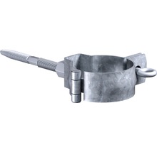 Collier de serrage avec tige filetée pour fixations de tuyaux