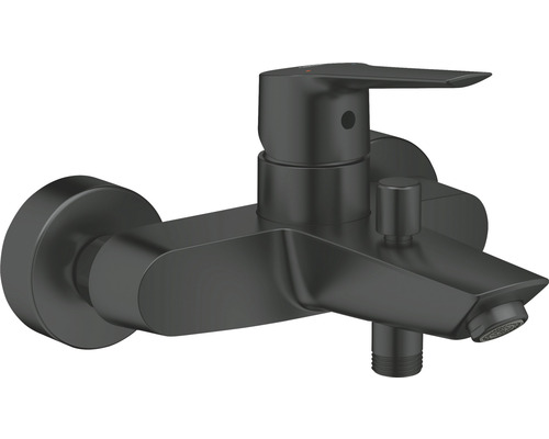 GROHE Badewannenarmatur START 2021 schwarz matt 322782432 Wannenarmatur zur Wandmontage