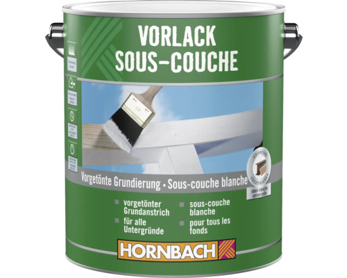 Dose mit Vorlack Grundierung von Hornbach