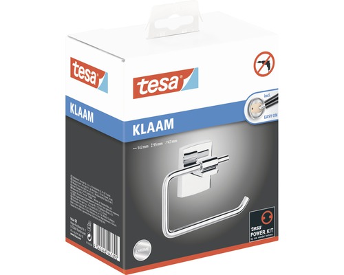 Tesa Klaam Toilettenpapierhalter in Produktverpackung