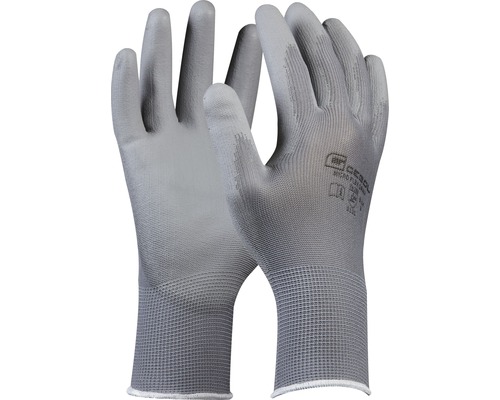 Gants de travail GEBOL Micro Flex gris taille 7