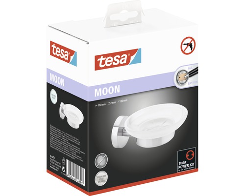 Verpackung einer Tesa Moon Seifenschale