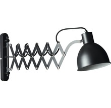 Schwenkbare Wandleuchte mit Scherenarm