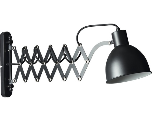 Schwenkbare Wandleuchte mit Scherenarm