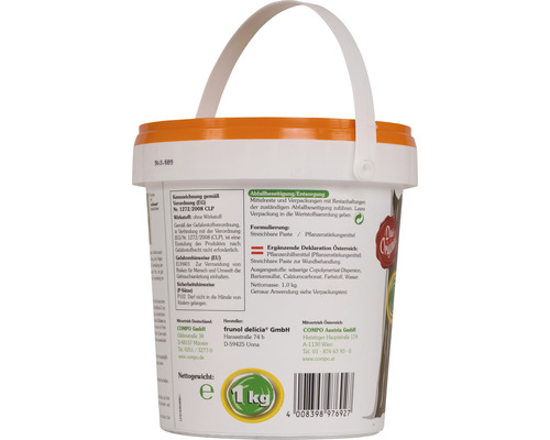 Seau d''aide à la cicatrisation des plantes