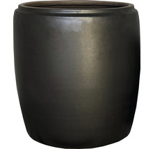 Pot de fleurs cylindrique en céramique