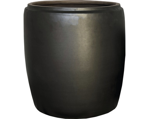 Pot pour plantes Lafiora Jia céramique Ø 44 cm h 45 cm anthracite