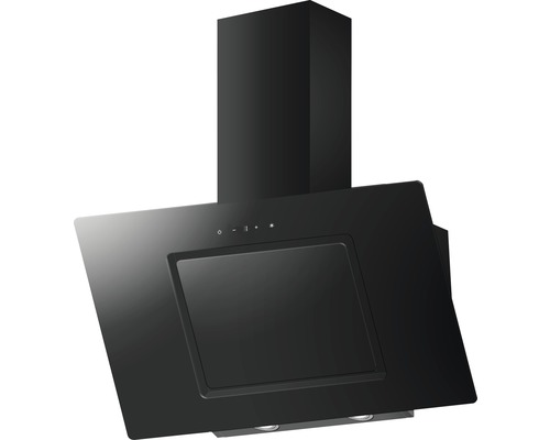 Schwarze Dunstabzugshaube für die Küche