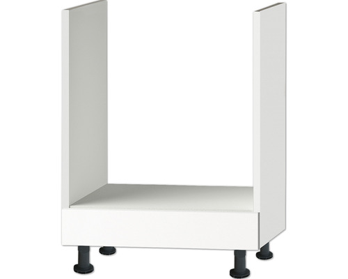 Caisson pour cuisinière Optifit Bengt932 60 x 58,4 x 87 cm façade blanc mat corps blanc