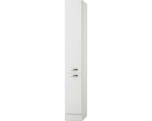 Garde-manger Optifit Lagos286 30 x 57,1 x 206,8 cm façade blanc brillant corps blanc-0