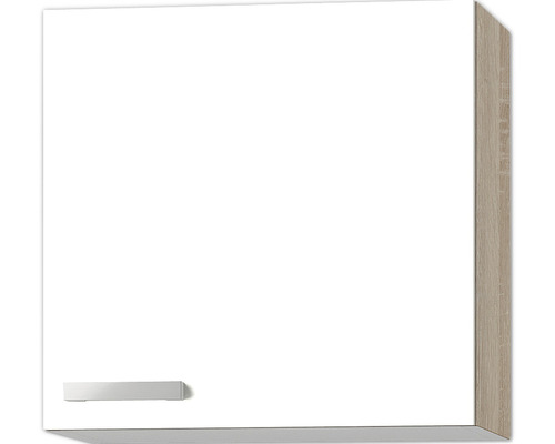 Hängeschrank Optifit Zamora214 BxTxH x weiß Luxemburg Frontfarbe hell Korpusfarbe 60 cm 34,6 x matt - 57,6 eiche HORNBACH