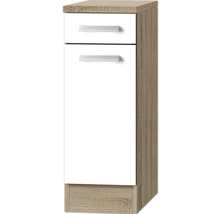 Badezimmerschrank mit zwei Schubladen und einer Tür