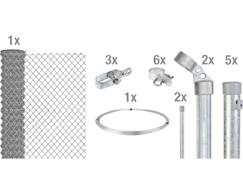 4-Eckgeflecht Set ALBERTS Maschenweite 50 mm zum Einbetonieren 10 x 1 m feuerverzinkt 4-Eckgeflecht Set ALBERTS Maschenweite 50 mm zum Einbetonieren 10 x 1 m feuerverzinkt