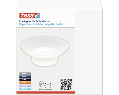 Tesa Verre de rechange pour porte-savon