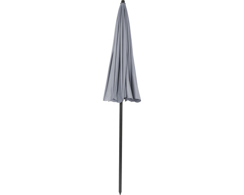 Parasol fermé avec support