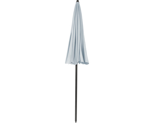 Parasol de plage avec mât en métal