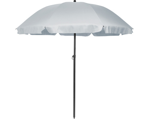 Parasol de plage avec piquet de terre