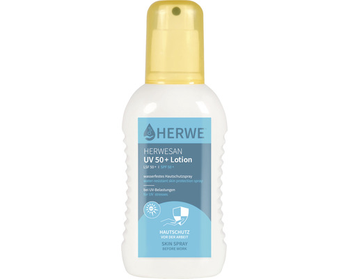 Lotion protectrice pour la peau Herwe Herwesan UV 50+ 200 ml