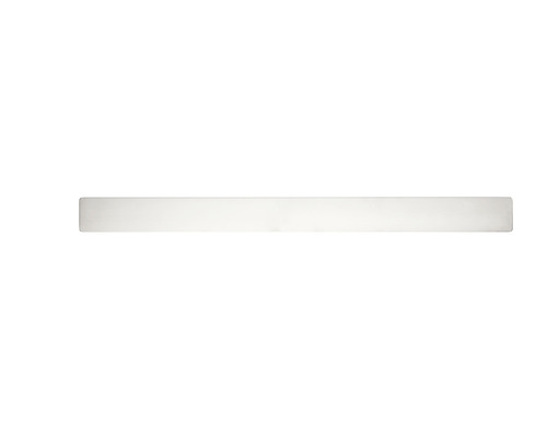 Plaque de montage REIKA Ovaro pour accessoires aimantés 66,5x5 cm acier inoxydable poli