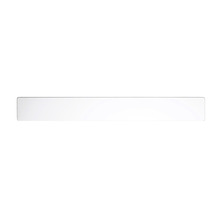 Plaque de montage REIKA Ovaro pour accessoires aimantés 45,7x5 cm acier inoxydable poli-thumb-0
