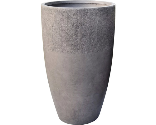 Vase Lafiora Sober Clayfiber Ø 35 cm h 60 cm marron