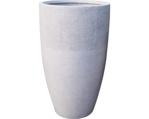 Vase Lafiora Sober Clayfiber Ø 35 cm h 60 cm beige