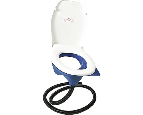 Toilettes mobiles avec raccord de tuyau