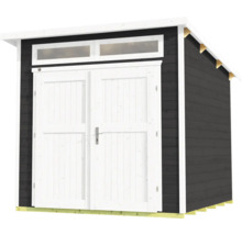 Gartenhaus weka 264 Gr. 2 inkl. Oberlicht, Fußboden 287 x 330 cm anthrazit