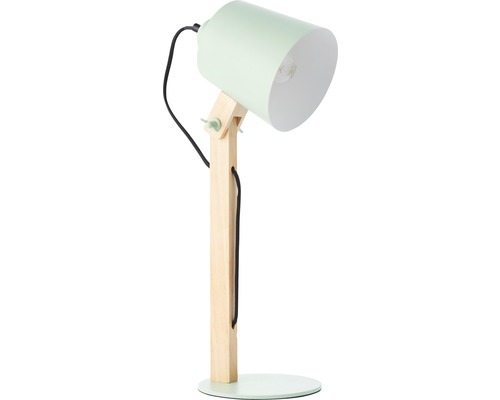 Tischleuchte mit Holzfuß