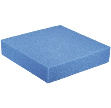Filterschaummatte PAPILLON fein PPI 30 50x50x10 cm blau