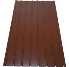 Tôle trapézoïdale PRECIT H12 rouge oxyde RAL 3009 1800 mm x 910 mm x 0,4 mm