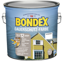 Bondex Dauerschutz-Farbe Schneeweiss dans un seau de peinture