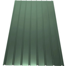 Tôle trapézoïdale PRECIT H12 vert mousse RAL 6005 2200 mm x 910 mm x 0,4 mm