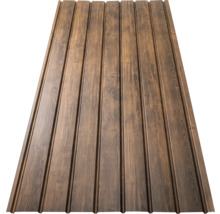 PRECIT Wandpaneel H12 Nussbaum 3400 mm x 910 mm x 0,4 mm