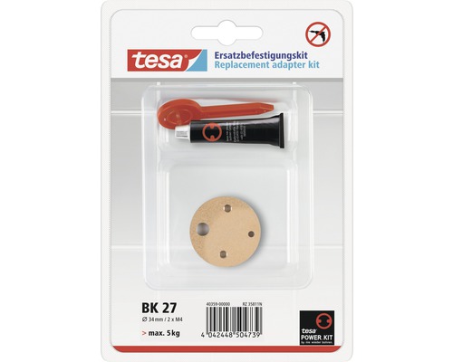 Tesa Ersatzbefestigungskit im Blisterpack