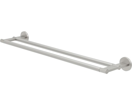 Doppelter Handtuchhalter aus Metall zur Wandmontage