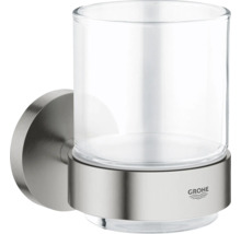Grohe Logo Zahnbürstenhalter zur Wandmontage mit Glas