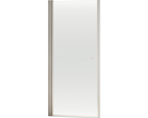 Duschtür mit satiniertem Glas