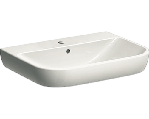Lavabo standard Vasque GEBERIT Smyle 65,0 x 48,0 cm blanc brillant 500230011