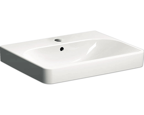 Vasque GEBERIT Smyle Square 60,0 x 48,0 cm blanc brillant 500229011