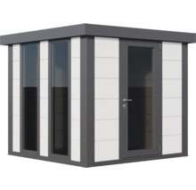 Modernes Gartenhaus mit Tür und Fenster