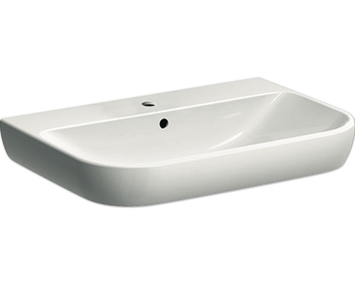 Lavabo standard Vasque GEBERIT Smyle 70,0 x 48,0 cm blanc brillant 500248011