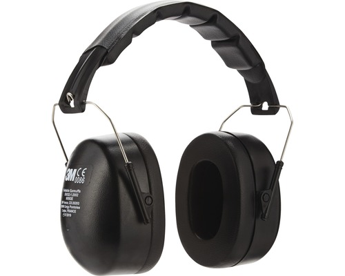 Protection auditive à coquilles noire
