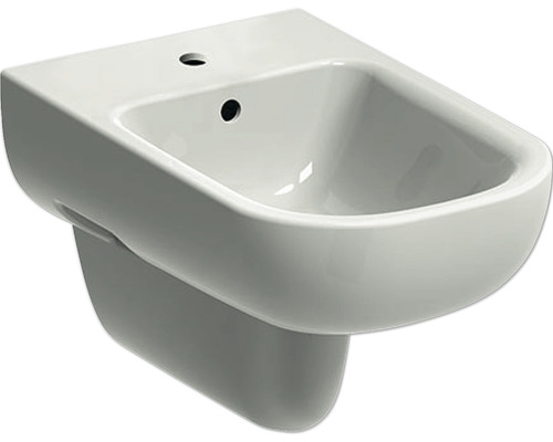 Bidet suspendu GEBERIT Smyle blanc avec revêtement 500216018