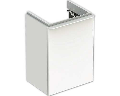 Meuble sous vasque GEBERIT Smyle Square tirant droit pour lave-mains 44,2 cm blanc 500.350.00.1