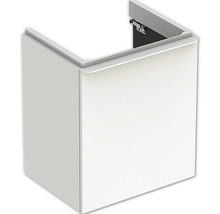 Meuble sous-lavabo blanc pour aménagement de salle de bains