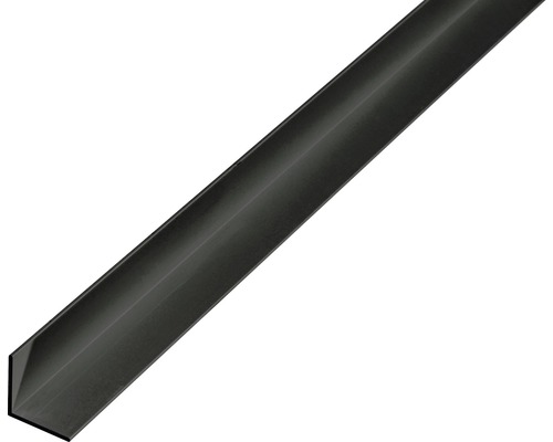 Cornière alu noir anodisé 10x10x1 mm, 1 m